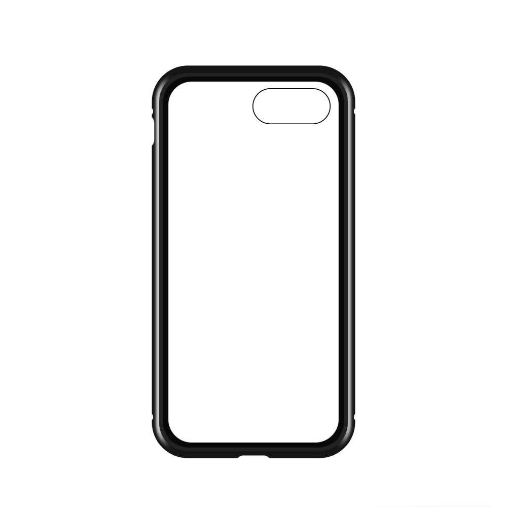 Pokrowiec Magnetic Case 360 przeźroczysty Apple iPhone 8 Plus / 4 Pokrowiec Magnetic Case 360 przeźroczysty Apple iPhone 8 Plus / 4