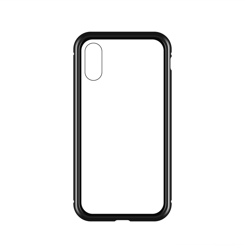 Pokrowiec Magnetic Case 360 przeźroczysty Apple iPhone X / 3 Pokrowiec Magnetic Case 360 przeźroczysty Apple iPhone X / 3