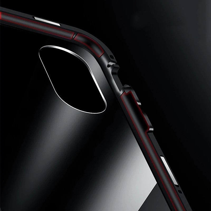 Pokrowiec Magnetic Case 360 przeroczysty Apple iPhone XS Max / 11