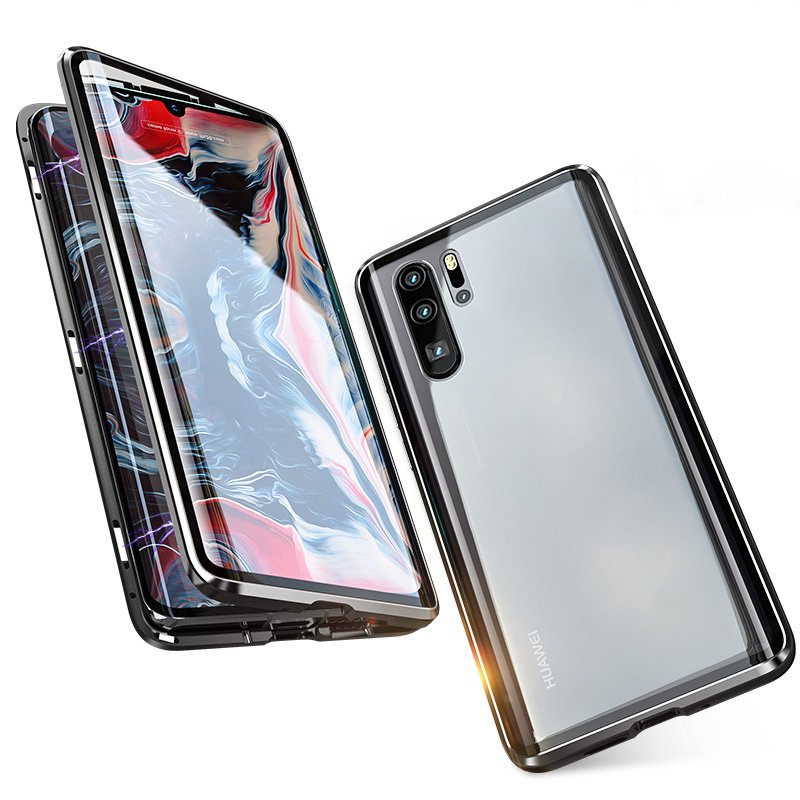 Pokrowiec Magnetic Case 360 przeźroczysty Huawei P30 Pro / 2 Pokrowiec Magnetic Case 360 przeźroczysty Huawei P30 Pro / 2