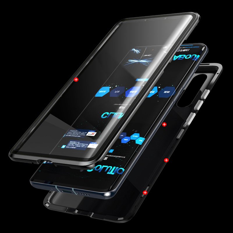 Pokrowiec Magnetic Case 360 przeroczysty Huawei P30 Pro / 5