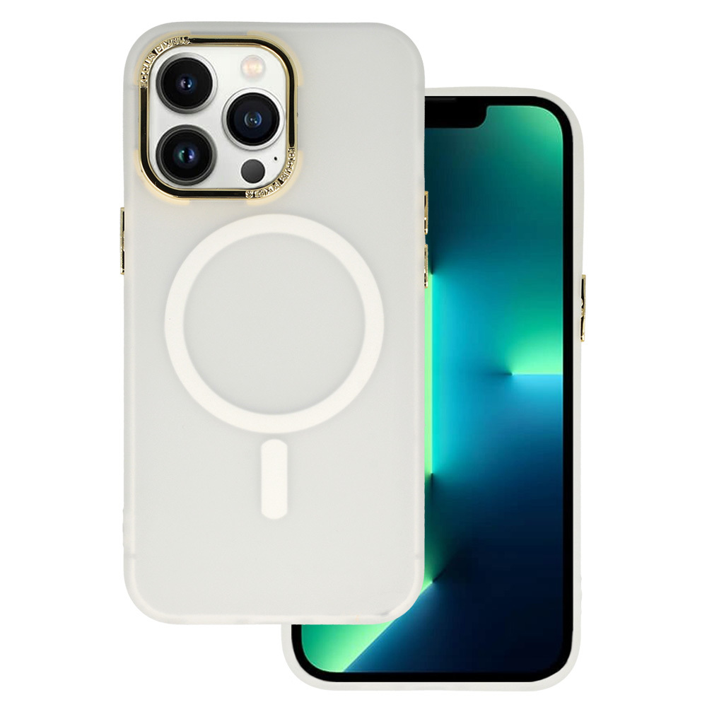 Pokrowiec Magnetic Frosted Case biay Apple iPhone 11 Pro Max