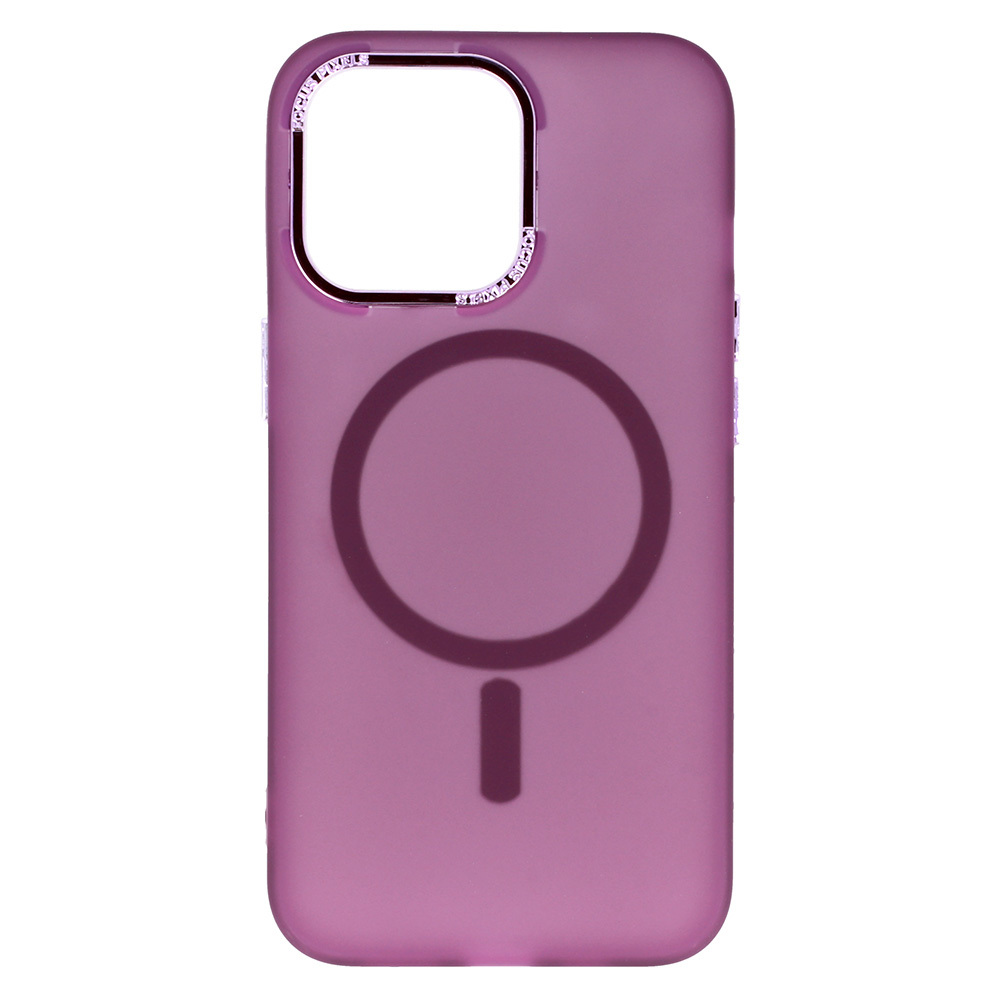 Pokrowiec Magnetic Frosted Case fioletowy Apple iPhone 13 / 4