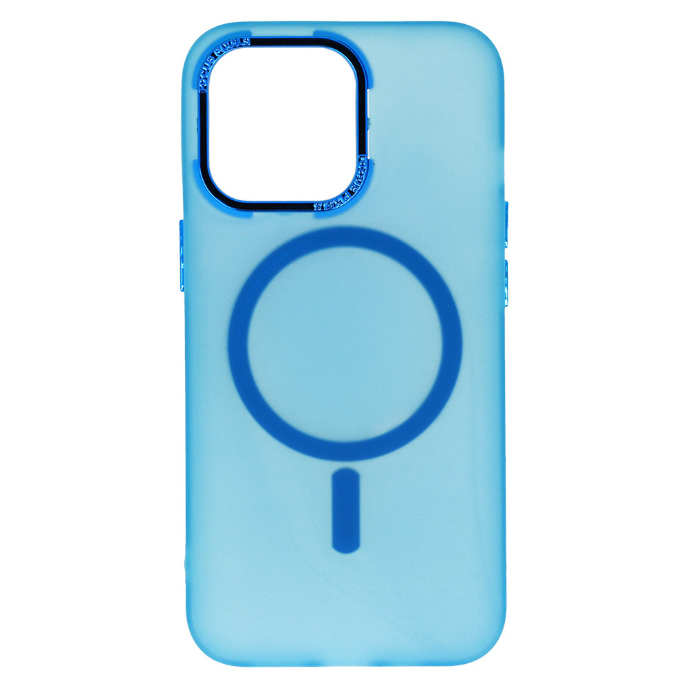 Pokrowiec Magnetic Frosted Case niebieski Apple iPhone 12 Pro Max / 4