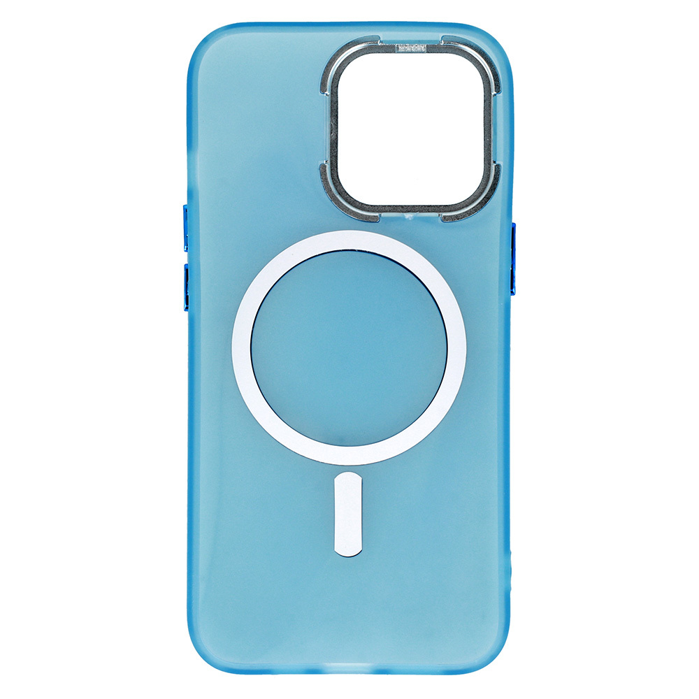 Pokrowiec Magnetic Frosted Case niebieski Apple iPhone 12 Pro Max / 5
