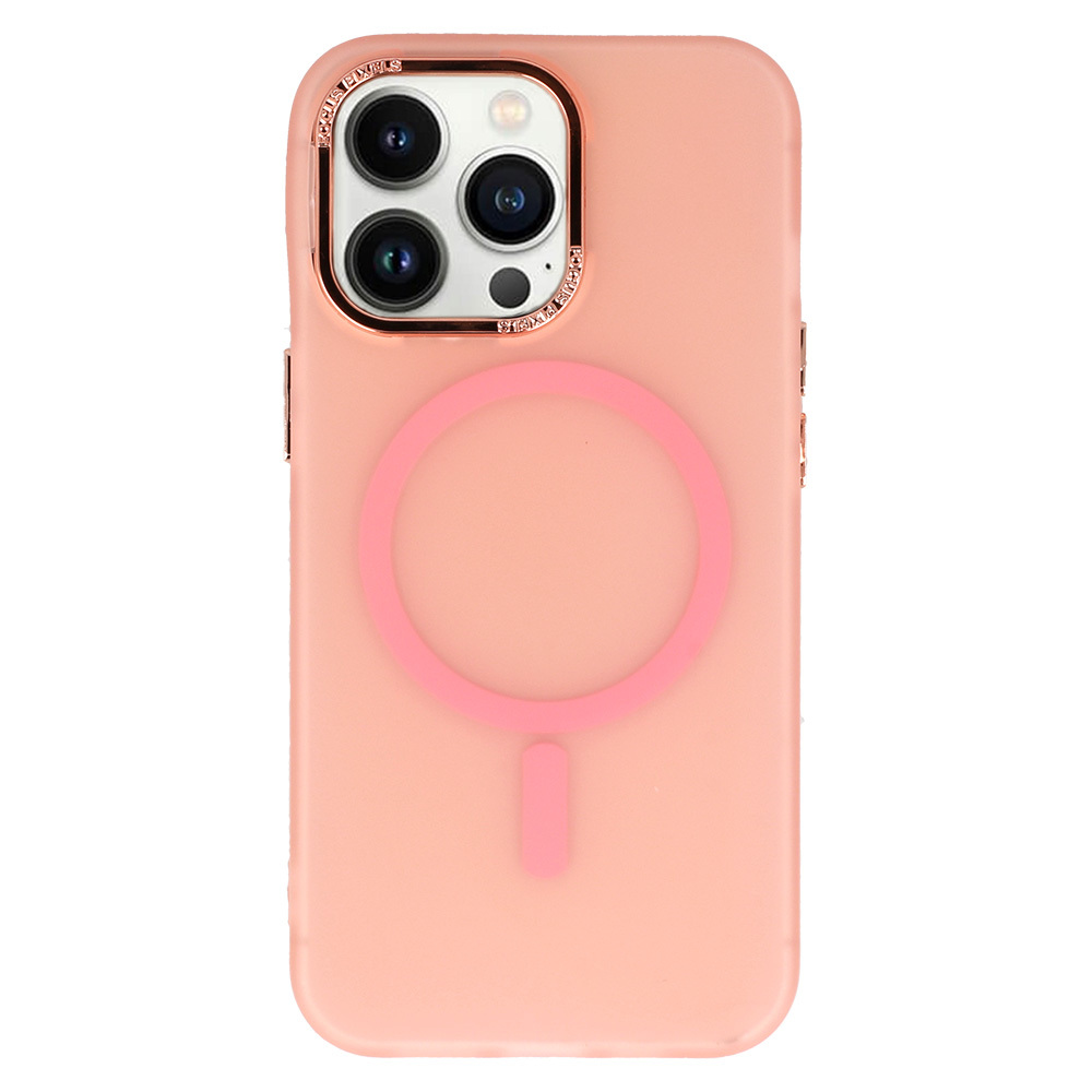 Pokrowiec Magnetic Frosted Case r�owy Apple iPhone 13 / 2