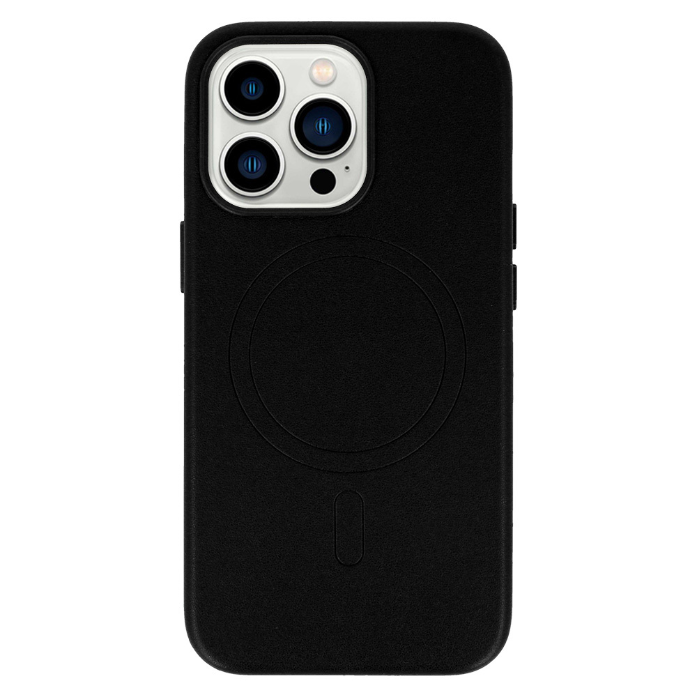 Pokrowiec MagSafe Leather Case czarny Apple iPhone 13 Pro / 3