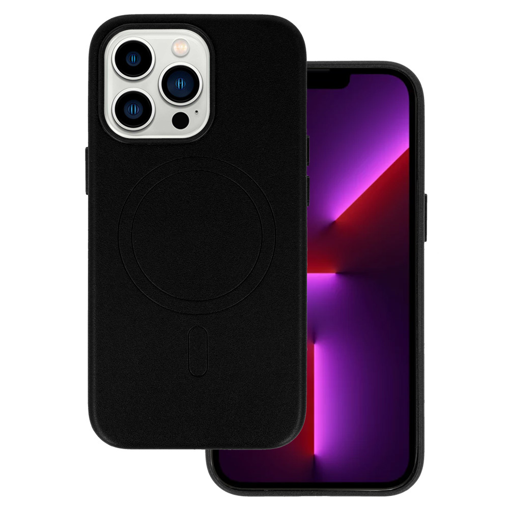 Pokrowiec MagSafe Leather Case czarny Apple iPhone 14 Pro / 7