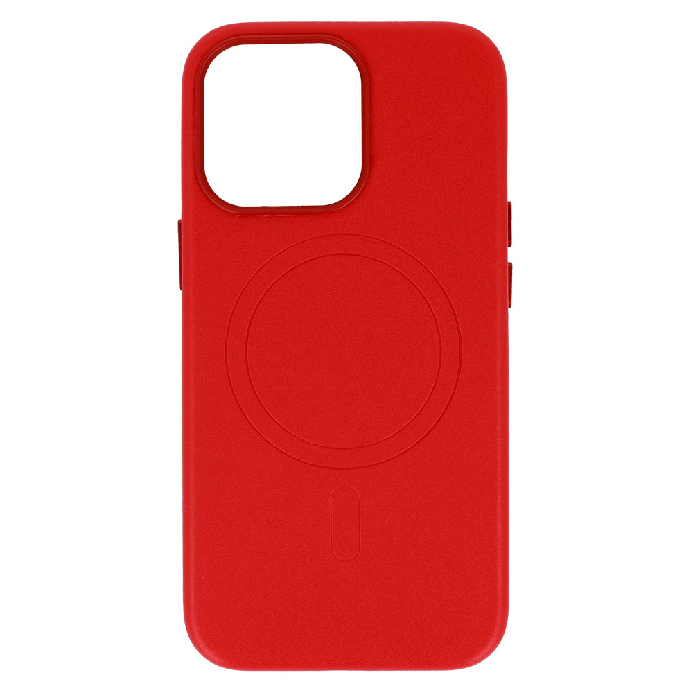 Pokrowiec MagSafe Leather Case czerwony Apple iPhone 13 Pro / 5