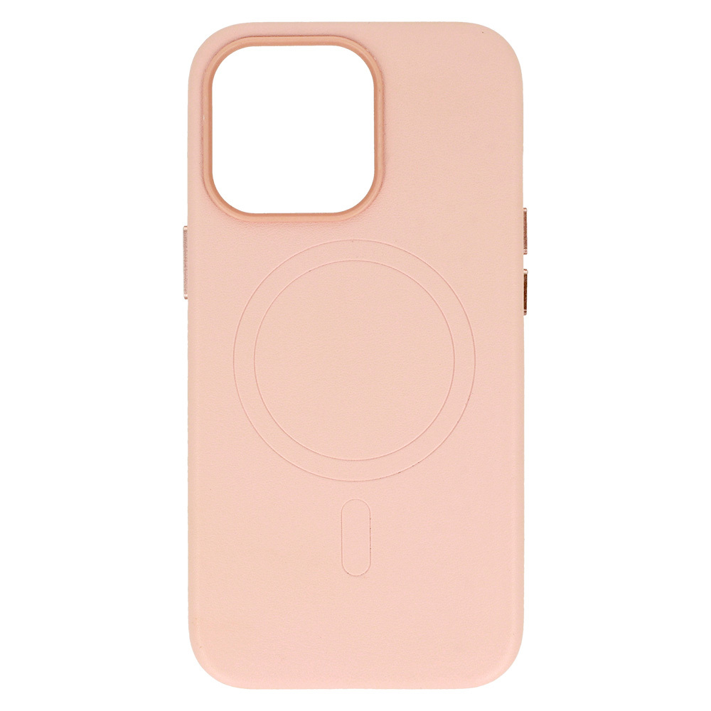 Pokrowiec MagSafe Leather Case jasnorowy Apple iPhone 13 Pro / 5