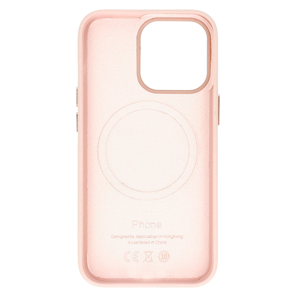Pokrowiec MagSafe Leather Case jasnorowy Apple iPhone 13 Pro / 6