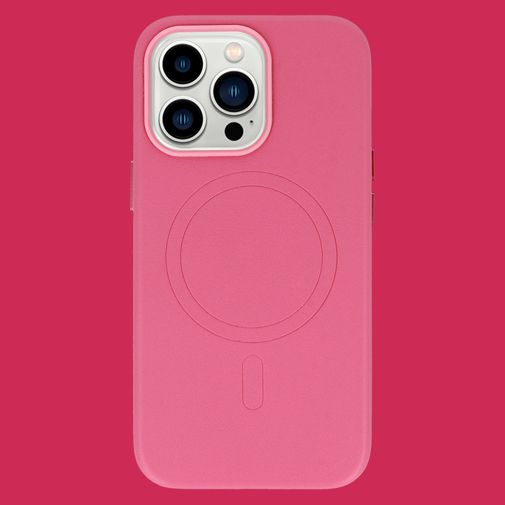 Pokrowiec MagSafe Leather Case r�owy Apple iPhone 14 Pro / 7