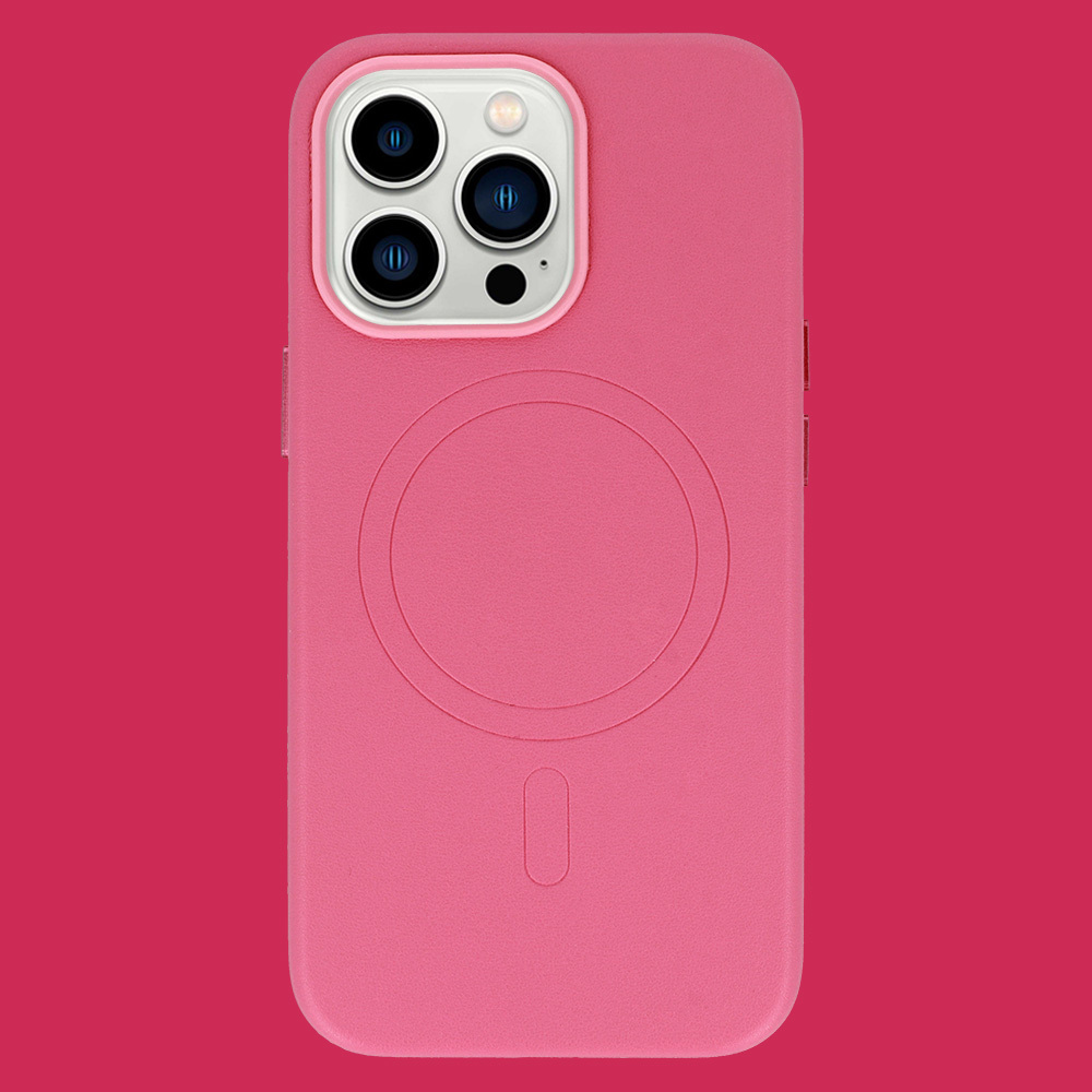 Pokrowiec MagSafe Leather Case r�owy Apple iPhone 16 / 7