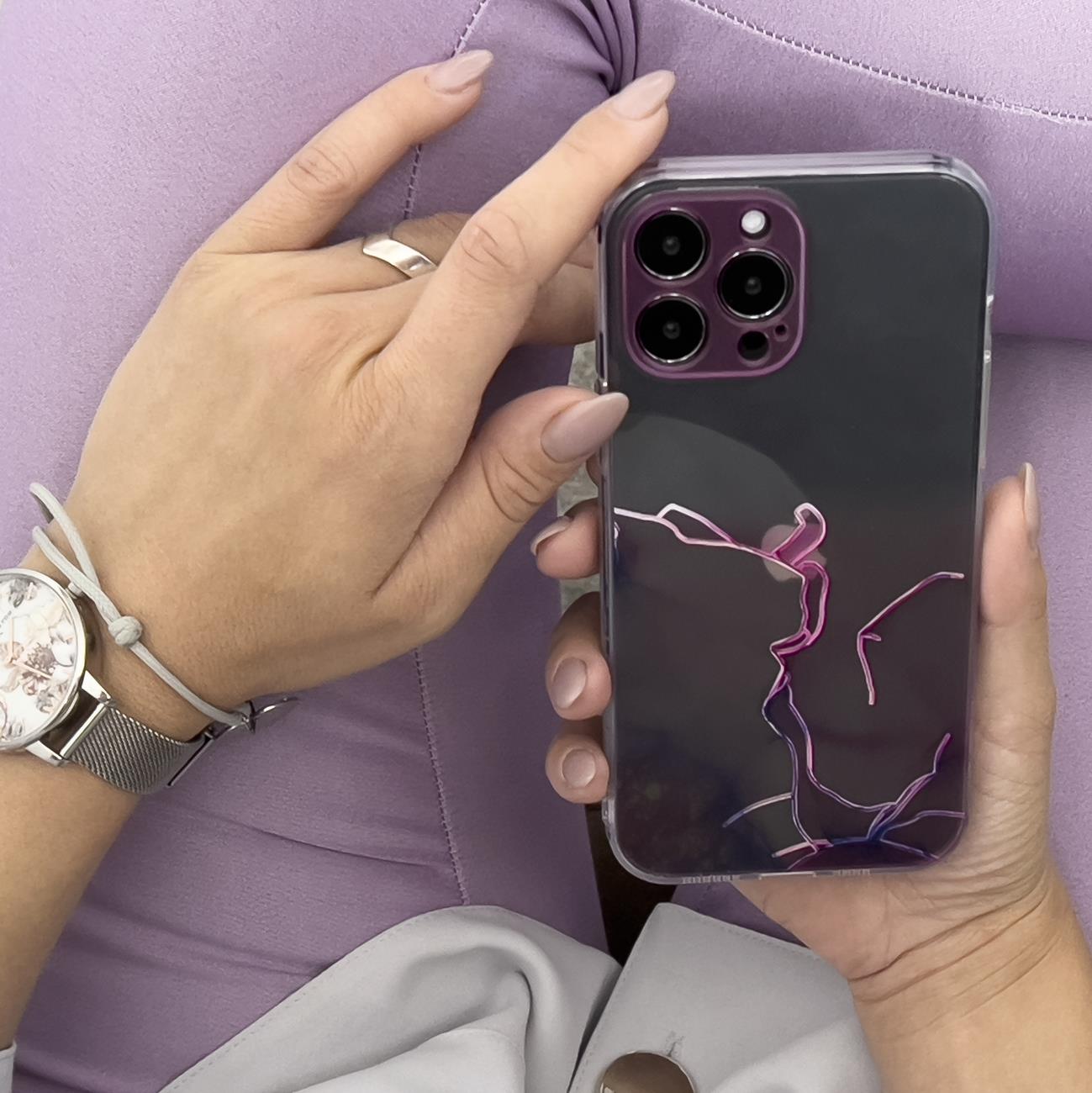 Pokrowiec Marble Case niebieski Apple iPhone 12 Pro / 5 Pokrowiec Marble Case niebieski Apple iPhone 12 Pro / 5