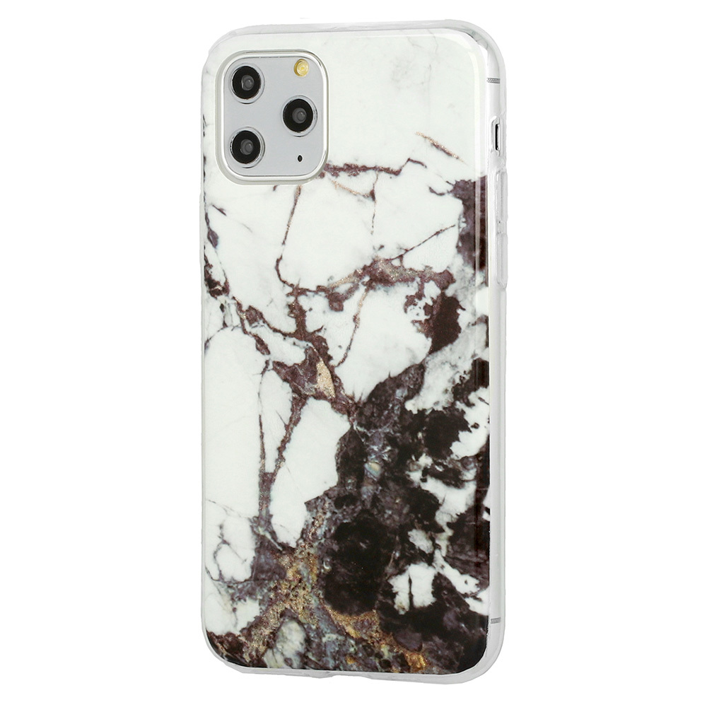 Pokrowiec Marble Glitter Case wzr 2 Apple iPhone 12 Mini / 3