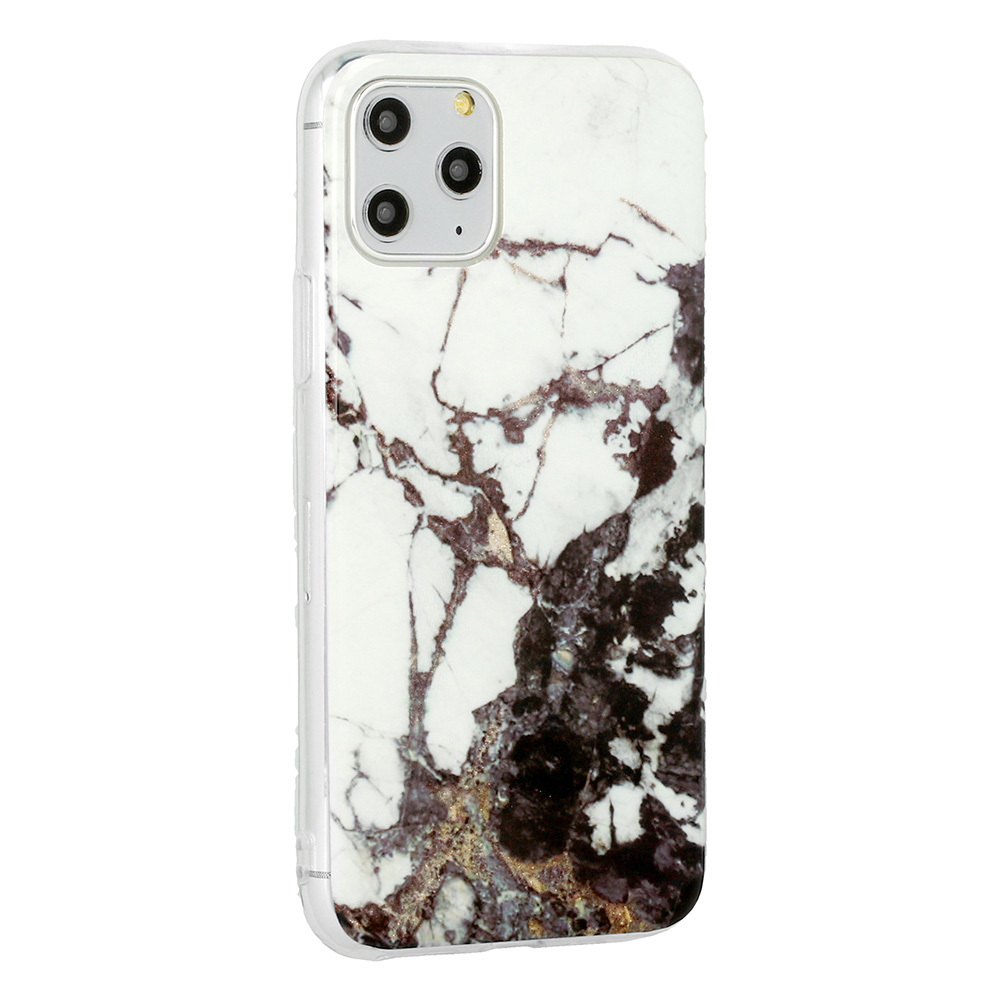 Pokrowiec Marble Glitter Case wz�r 2 Samsung Galaxy A21s / 4