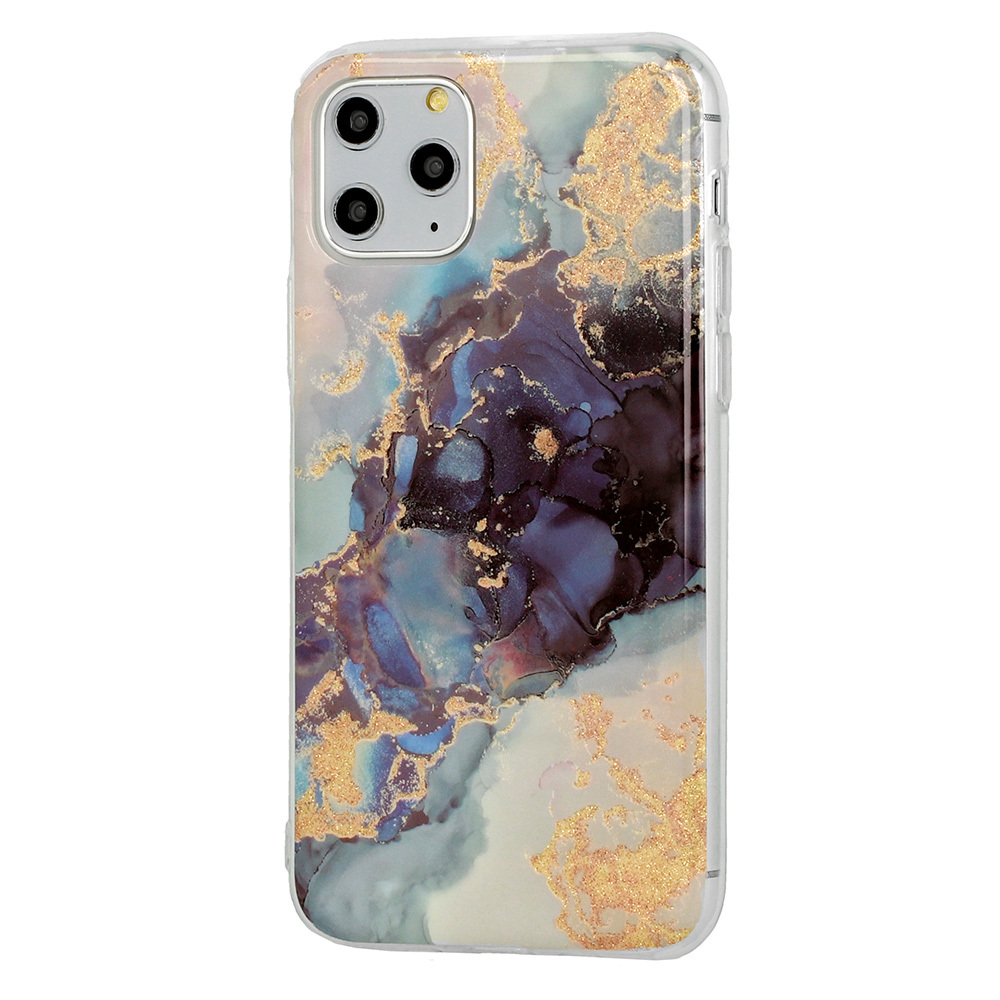 Pokrowiec Marble Glitter Case wzr 3 Apple iPhone 12 Mini / 3