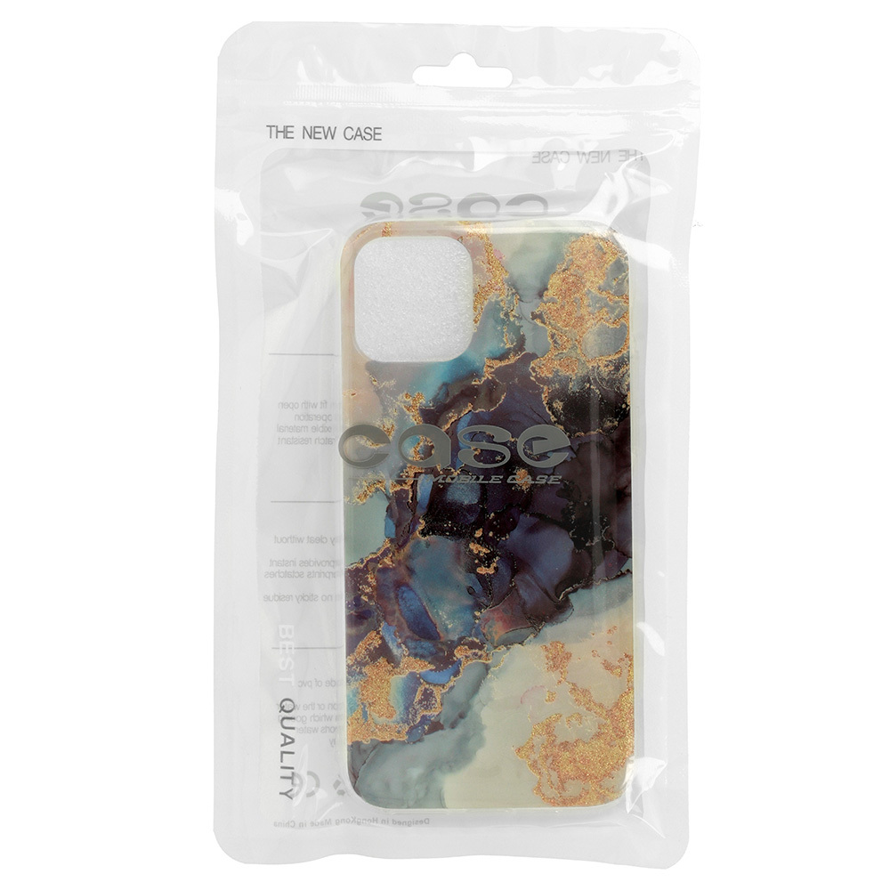 Pokrowiec Marble Glitter Case wzr 3 Apple iPhone 12 Mini / 5