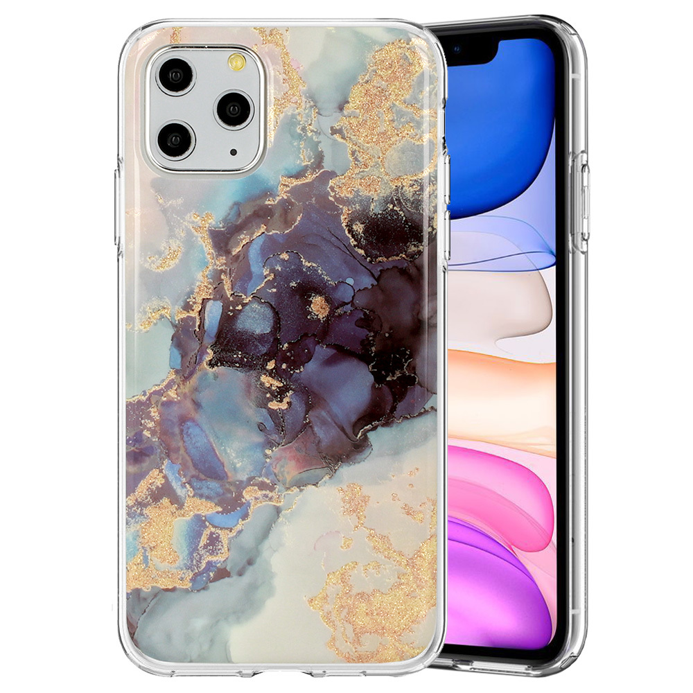 Pokrowiec Marble Glitter Case wz�r 3 Samsung Galaxy A21s