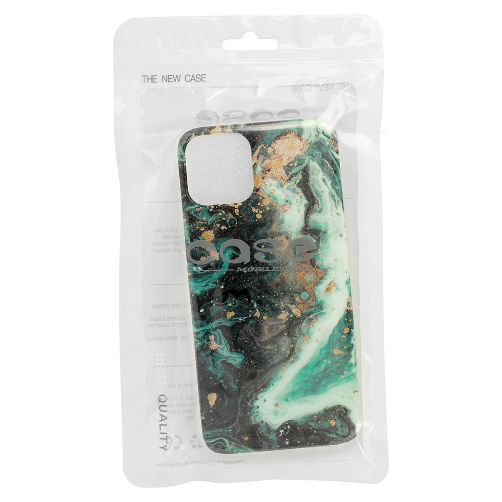Pokrowiec Marble Glitter Case wzr 4 Apple iPhone 12 Mini / 5