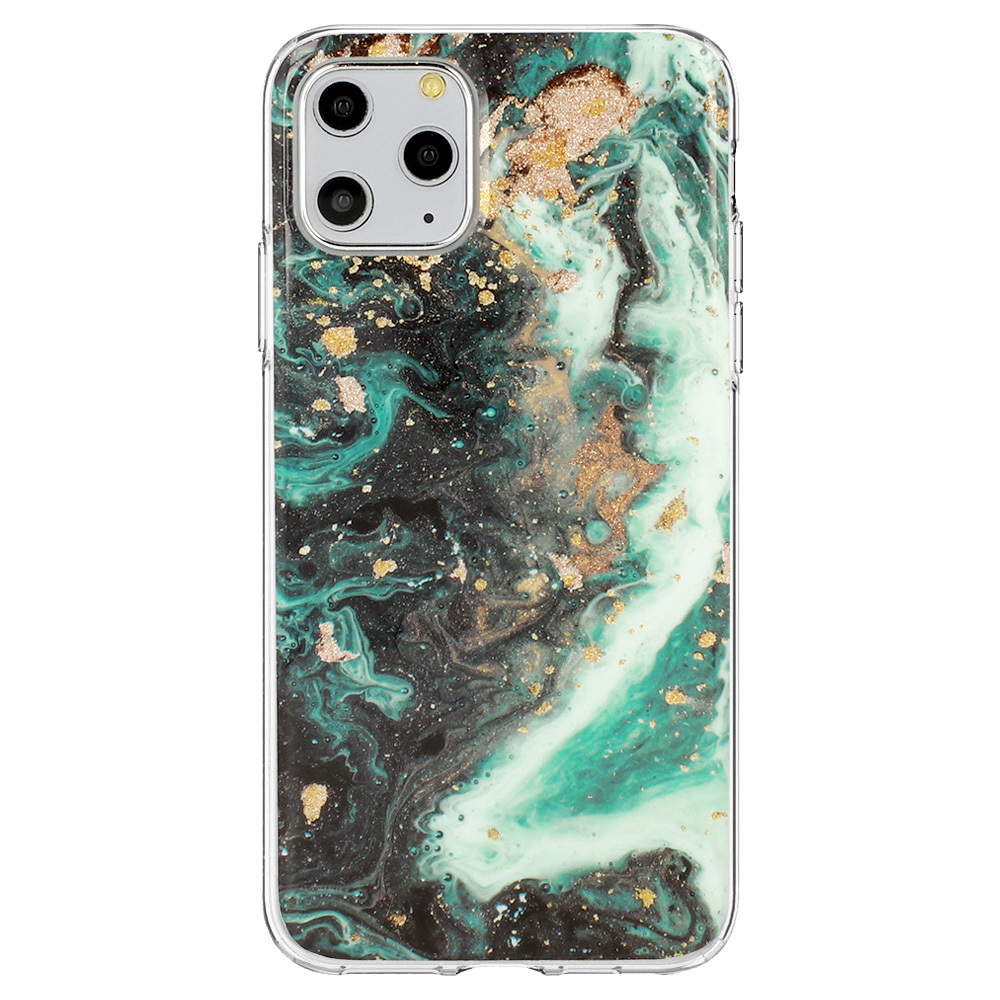 Pokrowiec Marble Glitter Case wz�r 4 Apple iPhone SE 2020 / 2
