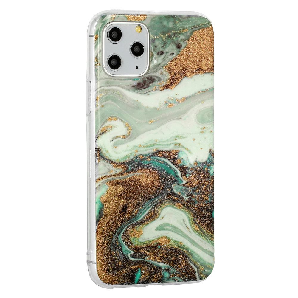 Pokrowiec Marble Glitter Case wz�r 5 Xiaomi Redmi Note 9S / 4