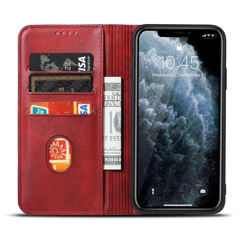 Pokrowiec Marva Wallet czerwony Motorola Moto G13 / 4