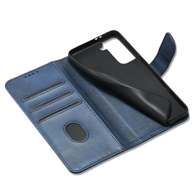 Pokrowiec Marva Wallet niebieski Motorola Moto E13 / 3