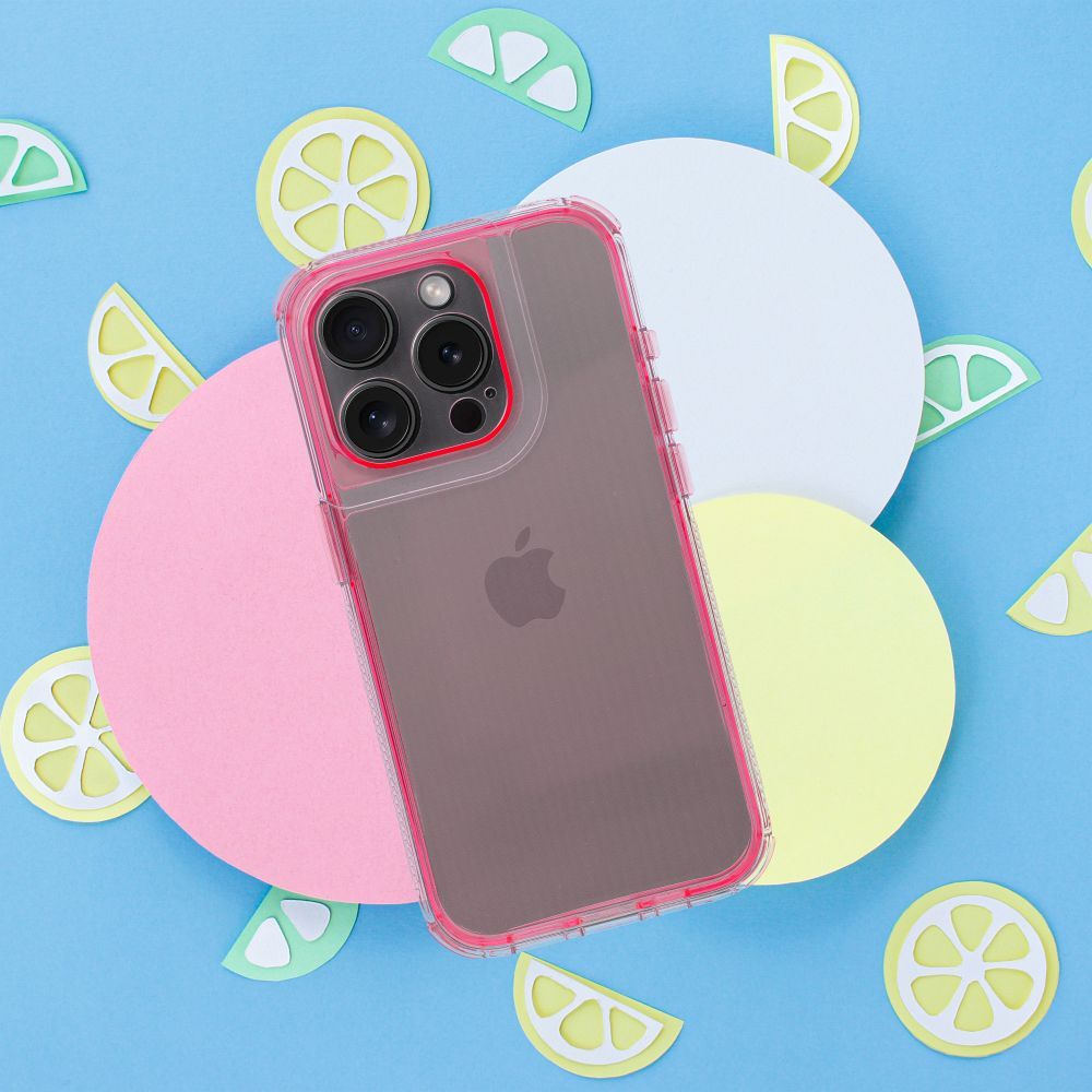 Pokrowiec Matrix Clear jasnor�owy Apple iPhone 11 / 6