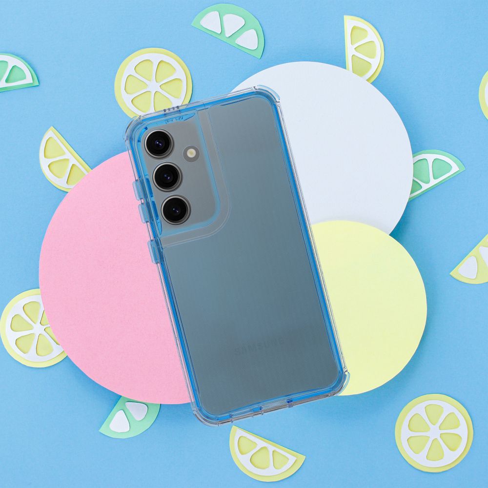 Pokrowiec Matrix Clear niebieski Samsung Galaxy A25 5G / 3