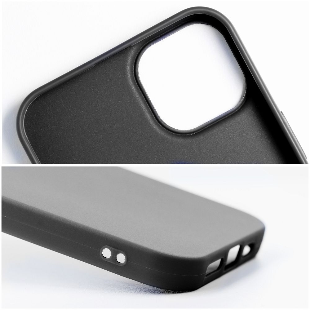 Pokrowiec MATT czarny Apple iPhone 12 Pro / 9 Pokrowiec MATT czarny Apple iPhone 12 Pro / 9