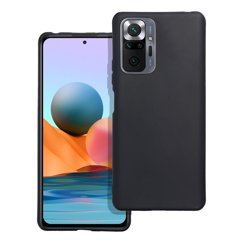 Pokrowiec MATT czarny Xiaomi Redmi Note 10 Pro Max Pokrowiec MATT czarny Xiaomi Redmi Note 10 Pro Max