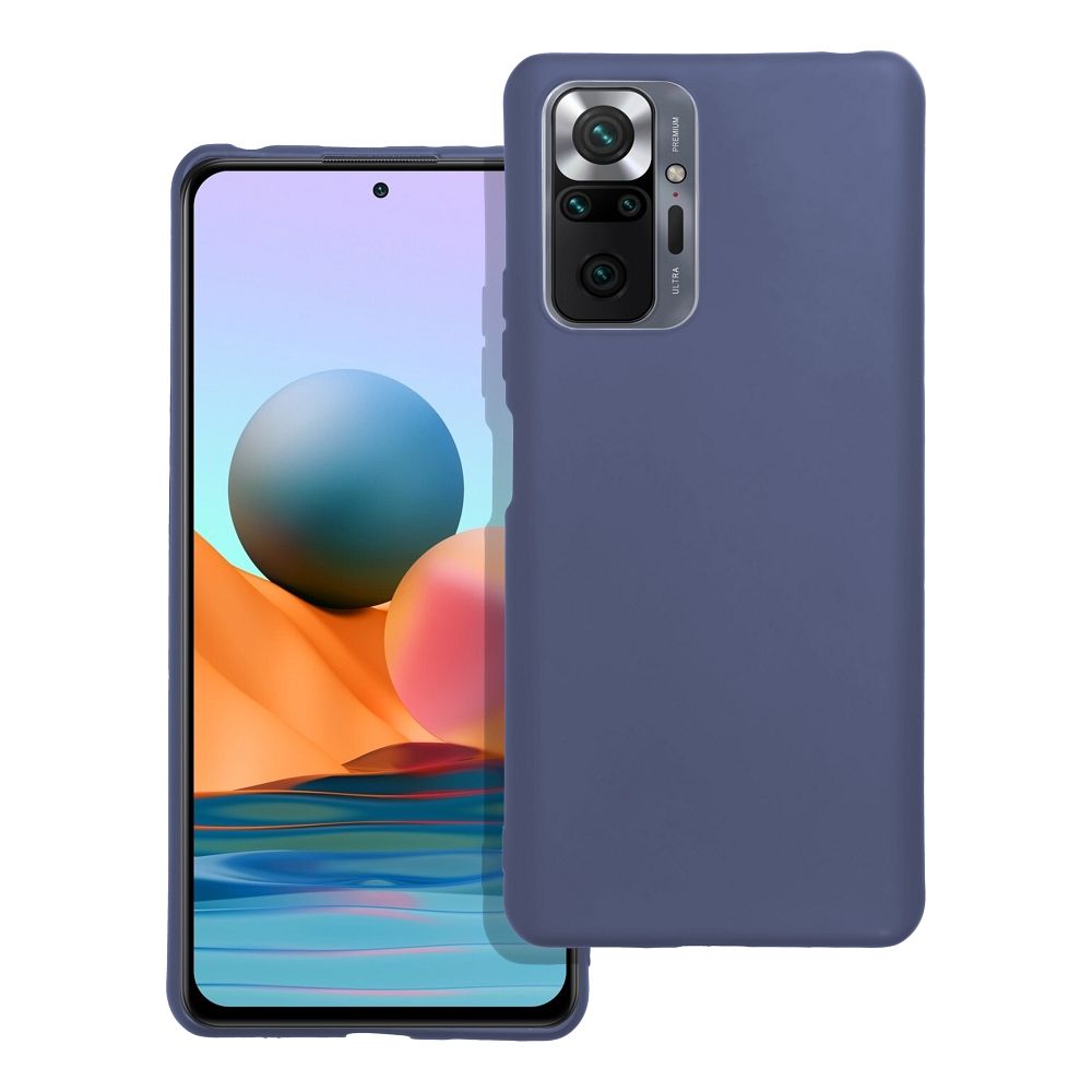 Pokrowiec MATT niebieski Xiaomi Redmi Note 10 Pro Max Pokrowiec MATT niebieski Xiaomi Redmi Note 10 Pro Max