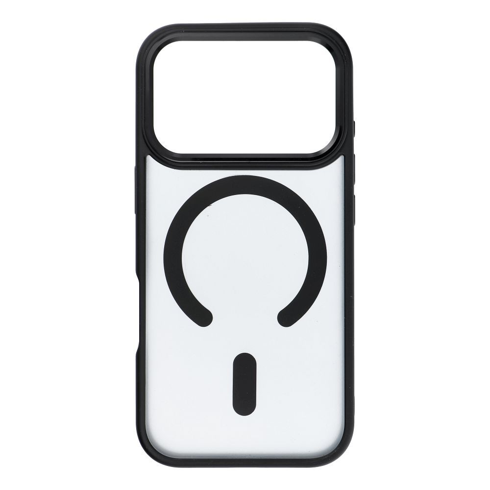 Pokrowiec Matte Mag Cover MagSafe czarny Apple iPhone 17 Pro / 7