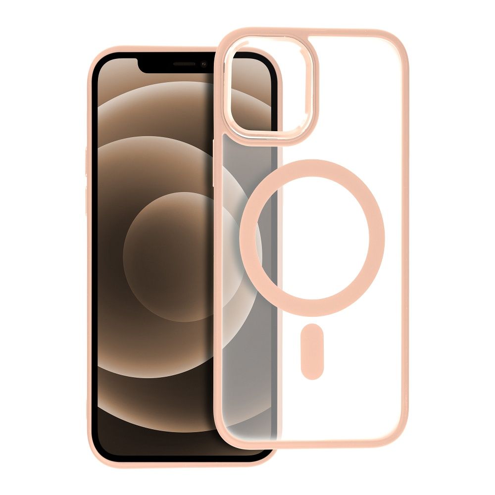 Pokrowiec Matte Mag Cover MagSafe różowy Apple iPhone 12 Pokrowiec Matte Mag Cover MagSafe różowy Apple iPhone 12