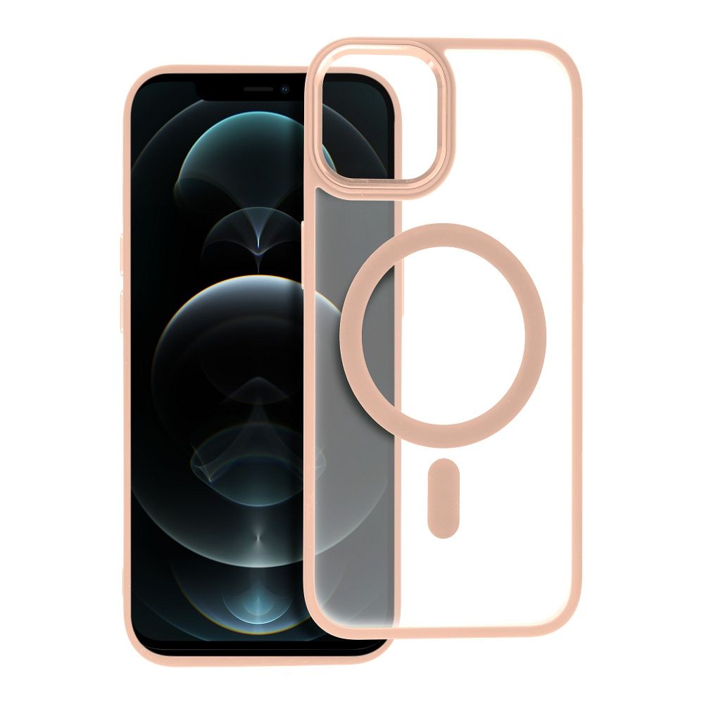 Pokrowiec Matte Mag Cover MagSafe różowy Apple iPhone 12 Pro Max Pokrowiec Matte Mag Cover MagSafe różowy Apple iPhone 12 Pro Max