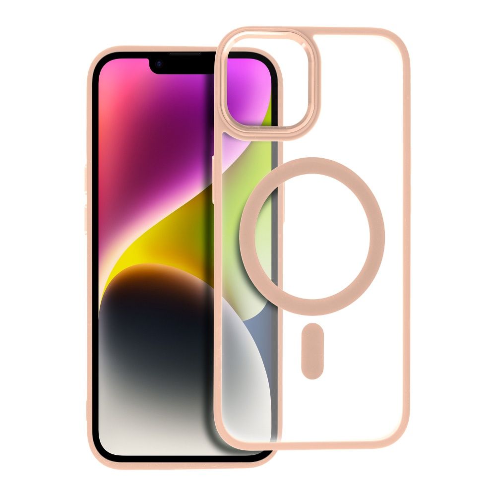 Pokrowiec Matte Mag Cover MagSafe różowy Apple iPhone 14 Pokrowiec Matte Mag Cover MagSafe różowy Apple iPhone 14