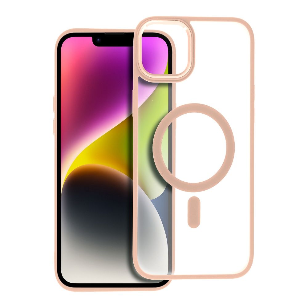 Pokrowiec Matte Mag Cover MagSafe r�owy Apple iPhone 14 Plus