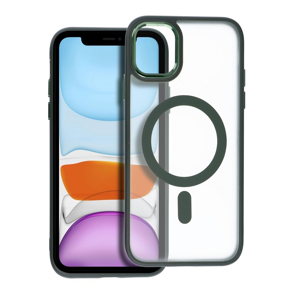 Pokrowiec Matte Mag Cover MagSafe zielony Apple iPhone 11 Pokrowiec Matte Mag Cover MagSafe zielony Apple iPhone 11