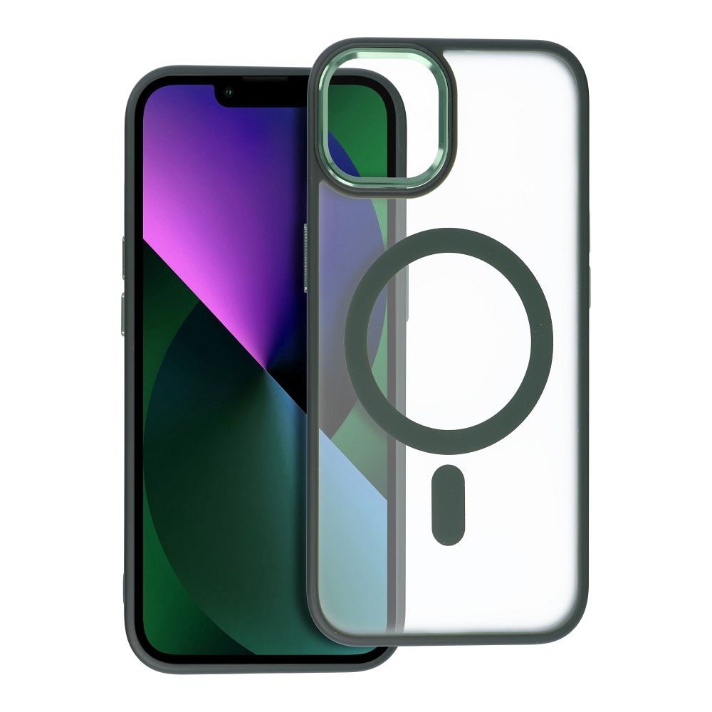 Pokrowiec Matte Mag Cover MagSafe zielony Apple iPhone 13 Pokrowiec Matte Mag Cover MagSafe zielony Apple iPhone 13