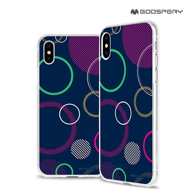 Pokrowiec Mercury DV Jelly Case granatowy Apple iPhone XS / 2