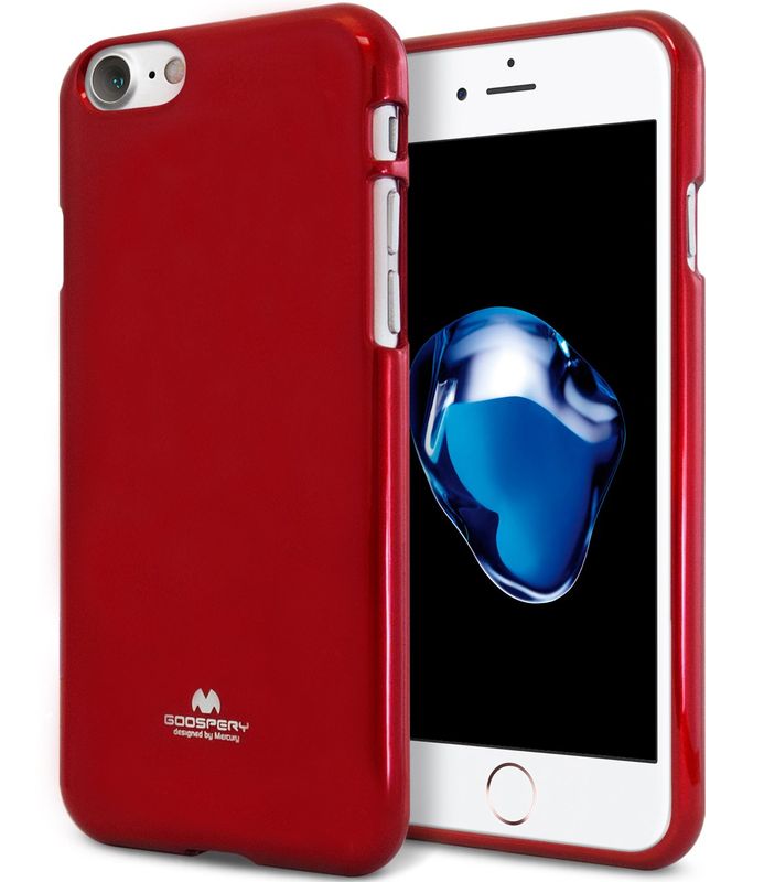 Pokrowiec Mercury Jelly Case czerwony Apple iPhone 8