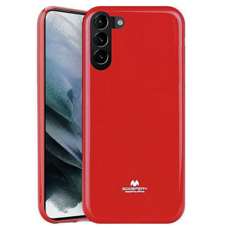 Pokrowiec Mercury Jelly Case czerwony Samsung s21 Plus / 2 Pokrowiec Mercury Jelly Case czerwony Samsung s21 Plus / 2