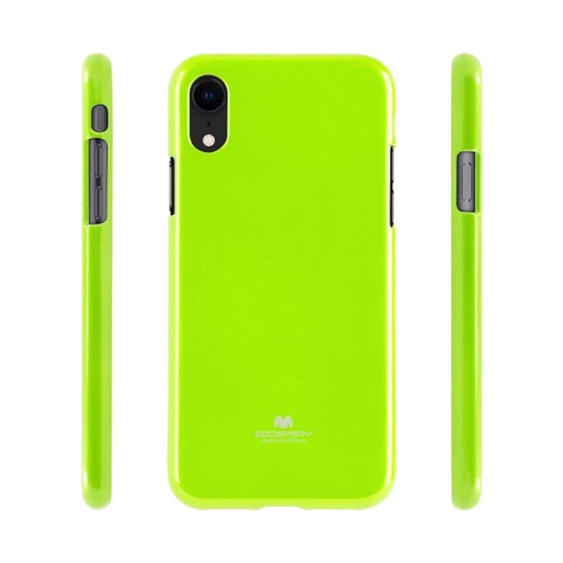 Pokrowiec Mercury Jelly Case limonkowy Samsung Galaxy J6 (2018) / 2