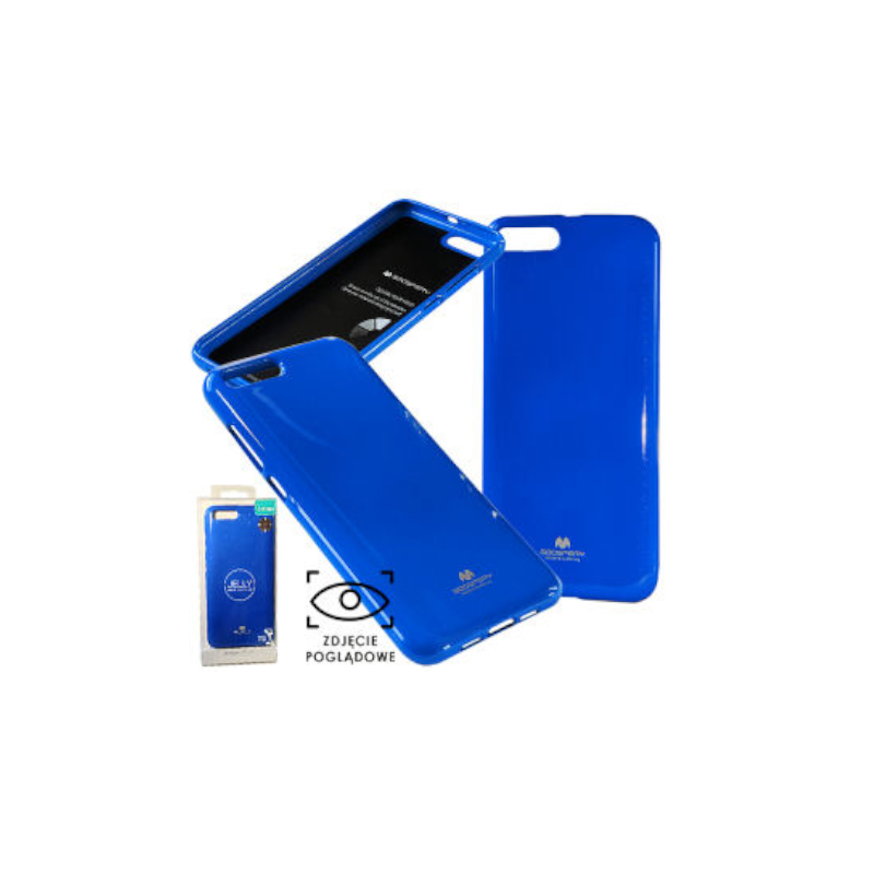 Pokrowiec Mercury Jelly Case niebieski Samsung Galaxy A6 Plus (2018) Pokrowiec Mercury Jelly Case niebieski Samsung Galaxy A6 Plus (2018)