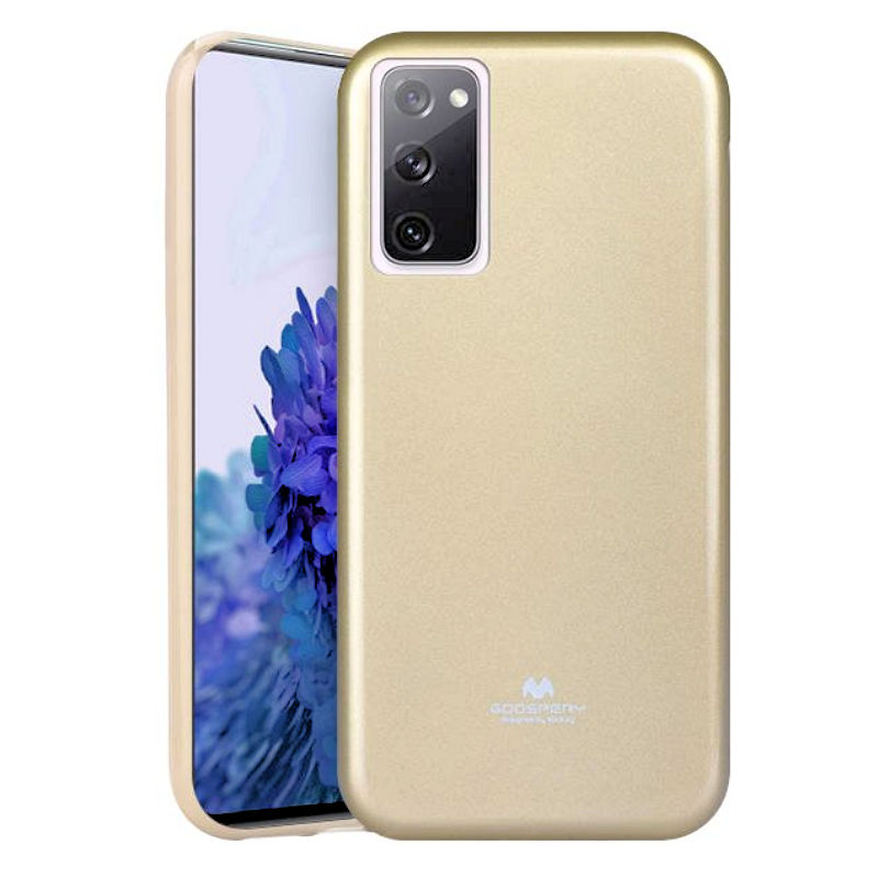 Pokrowiec Mercury Jelly Case z�oty Samsung s21 / 2