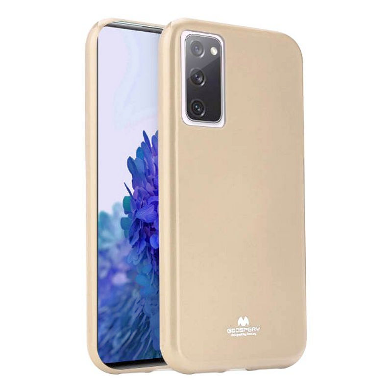 Pokrowiec Mercury Jelly Case z�oty Samsung s21 / 3
