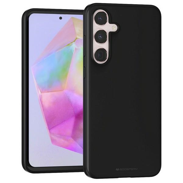 Pokrowiec Mercury Soft czarny Samsung Galaxy A35 Pokrowiec Mercury Soft czarny Samsung Galaxy A35