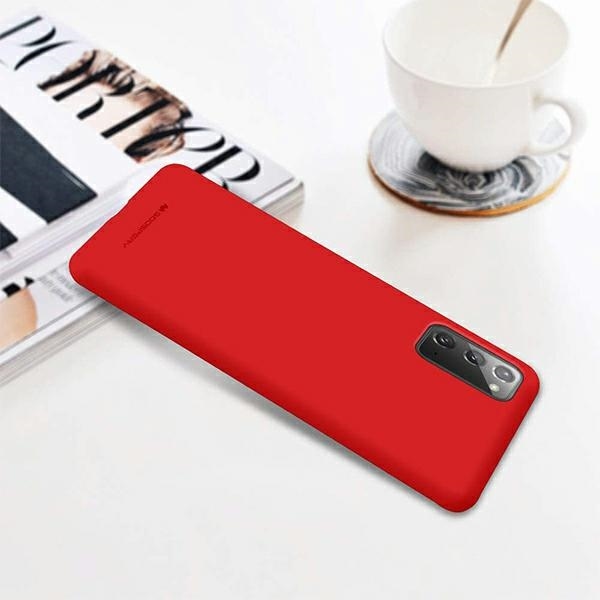 Pokrowiec Mercury Soft czerwony Apple iPhone 12 / 6