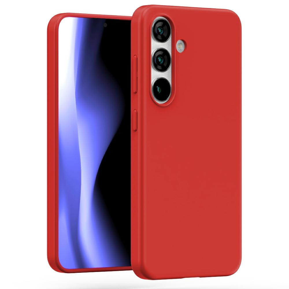 Pokrowiec Mercury Soft czerwony Samsung Galaxy S25